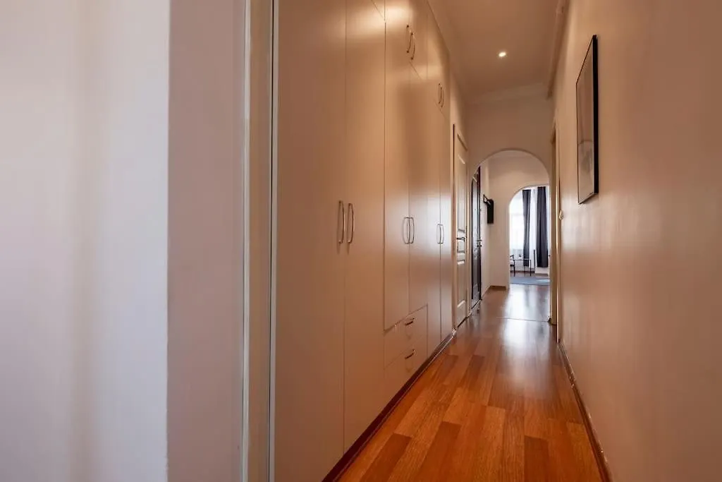 High-Ceiling Central 3-Bedroom With City View Istanbul Apartment