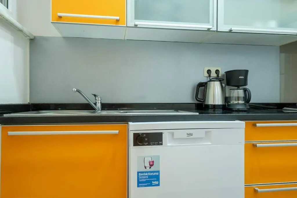 Apartment High-Ceiling Central 3-Bedroom With City View Istanbul Turkey