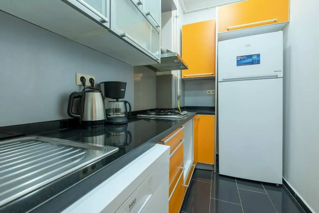 Apartment High-Ceiling Central 3-Bedroom With City View Istanbul Turkey