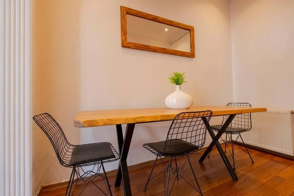 High-Ceiling Central 3-Bedroom With City View Istanbul
